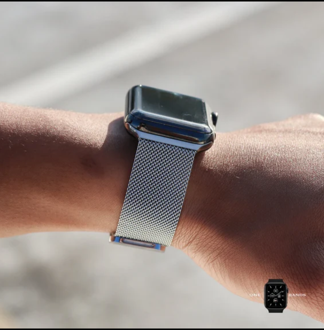 Silver Milanese Loop – Premium Stainless Steel Band