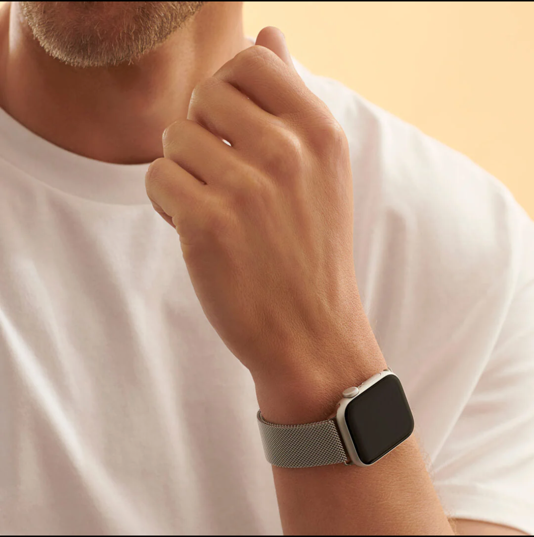 Silver Milanese Loop – Premium Stainless Steel Band